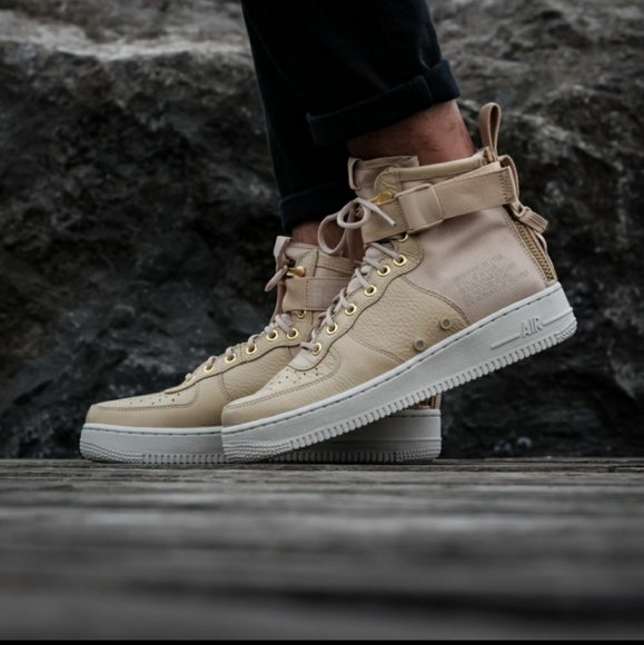 air force 1 mid mushroom